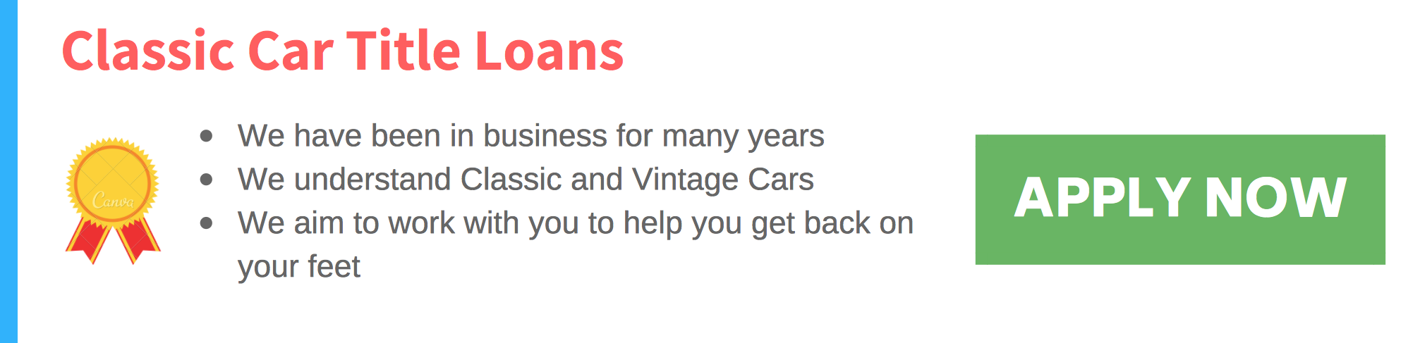 Vintage Car Title Loans